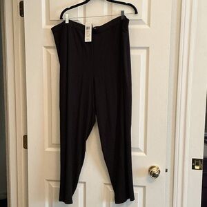 Eileen Fisher Black Straight Leg Pants